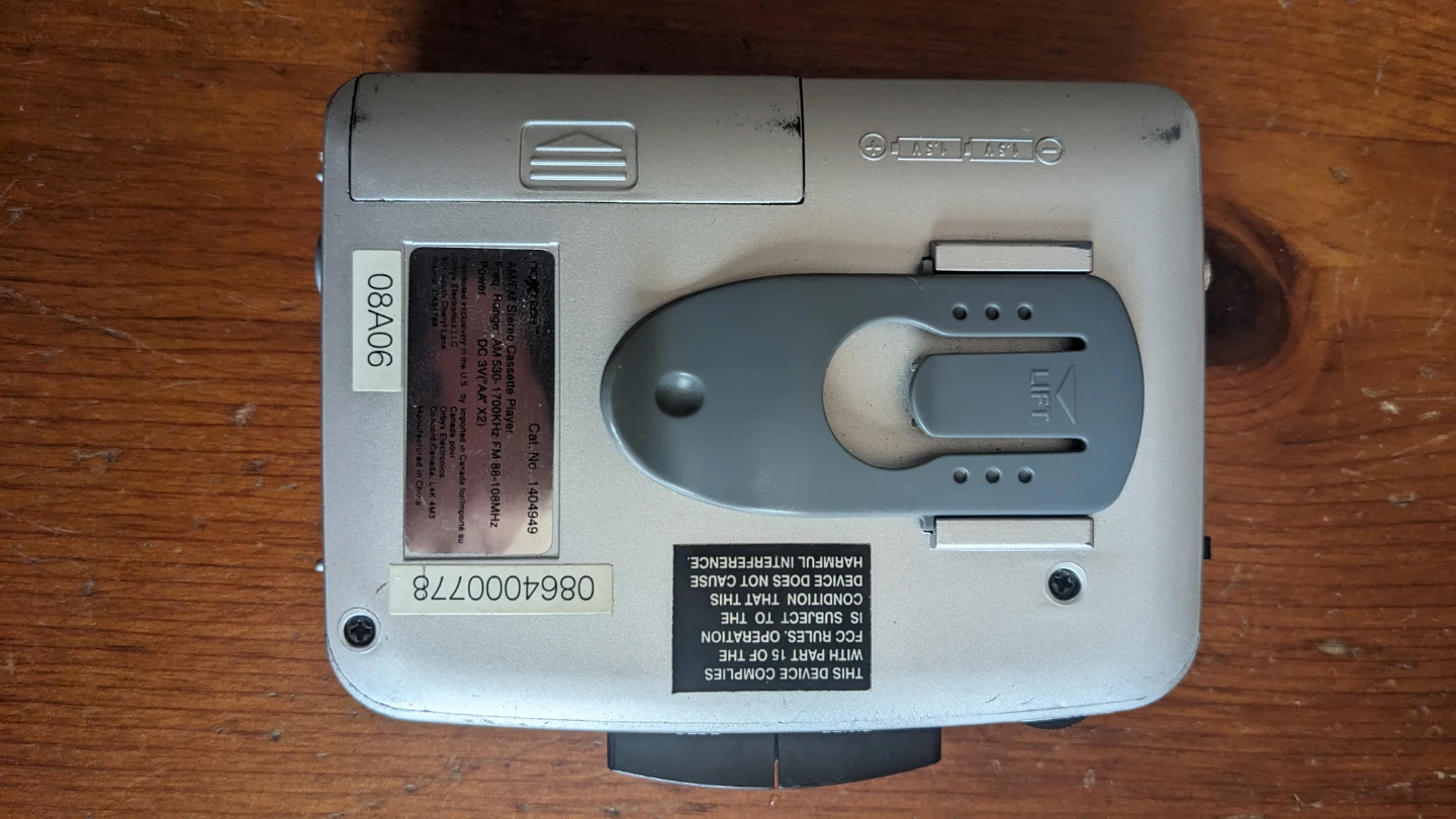 Nexxtech AM/FM Stereo Cassette Player - photo 4