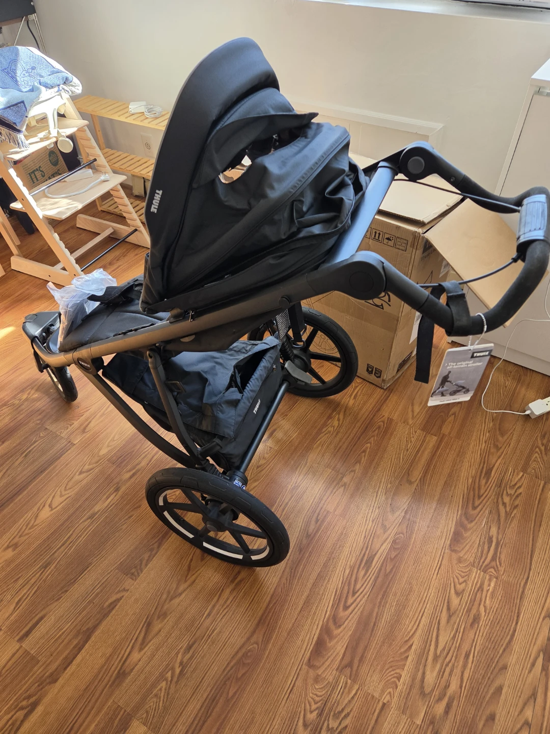 Thule Urban Glide 3 Jogging Stroller - Black - photo 2