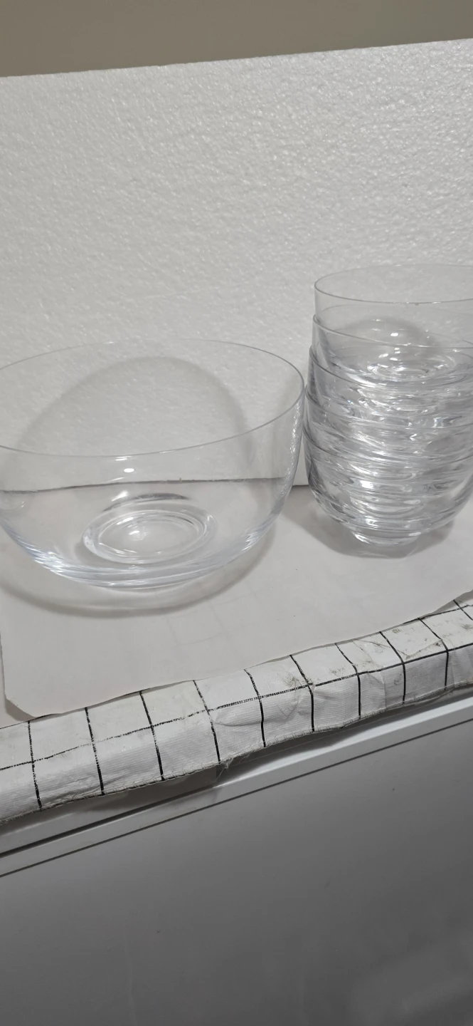 6 pieces Glass bowl set - photo 2