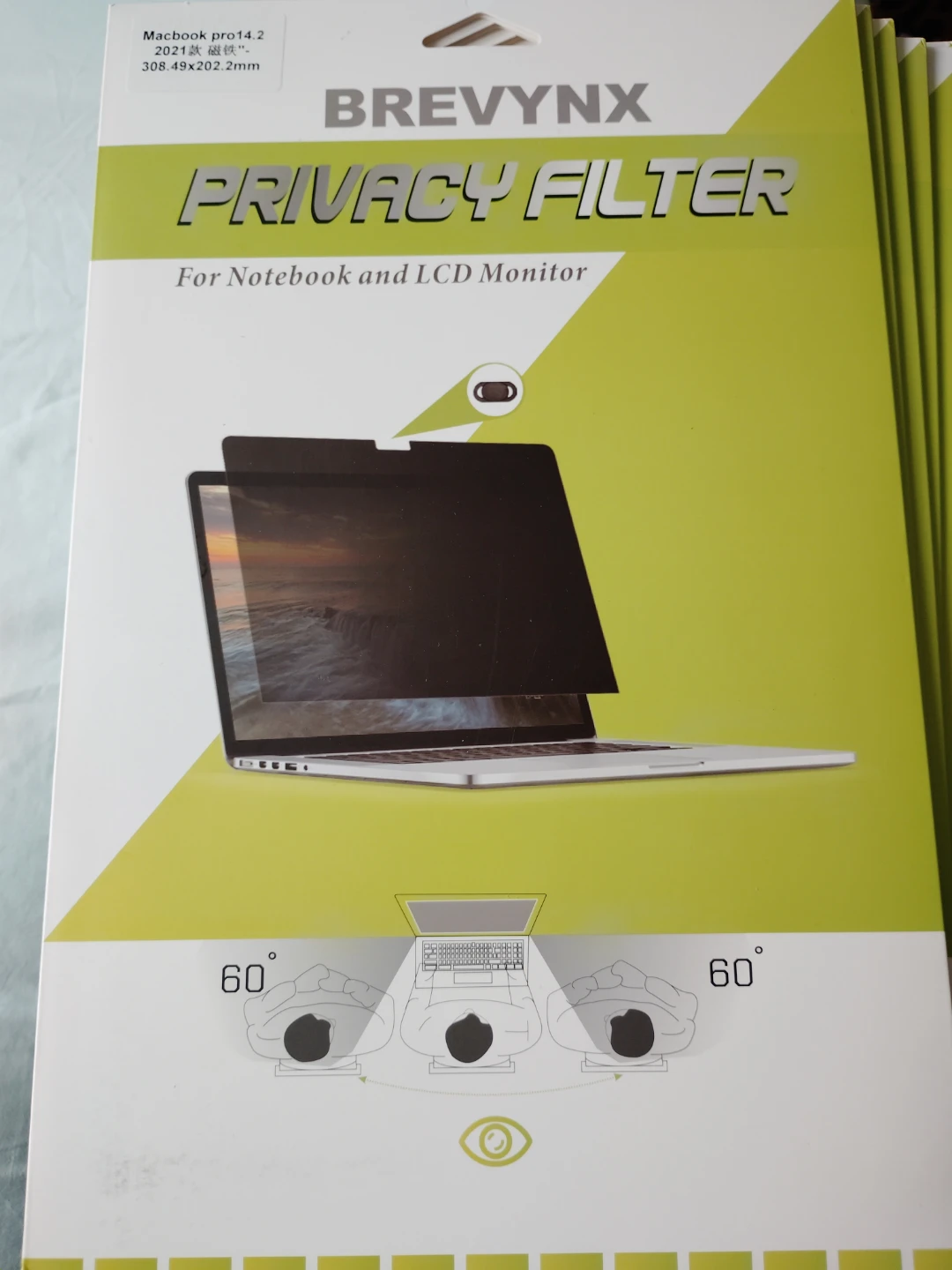 Brevynx Privacy Filter for MacBook Pro 14.2 inch