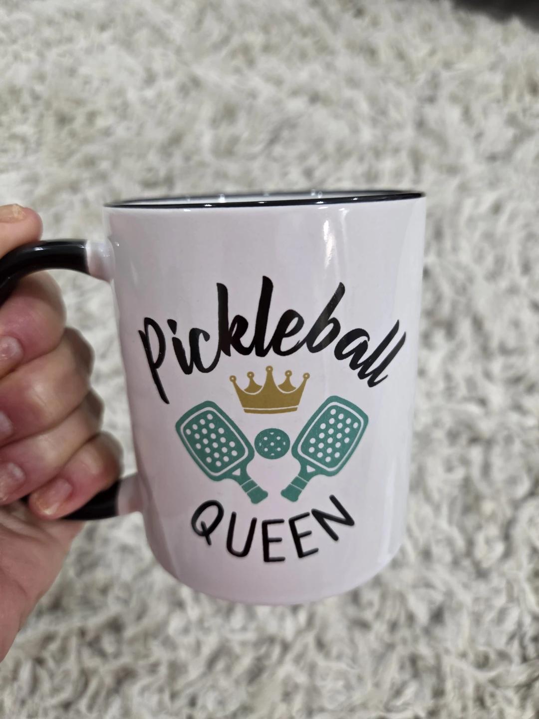 Pickleball Queen Ceramic Mug