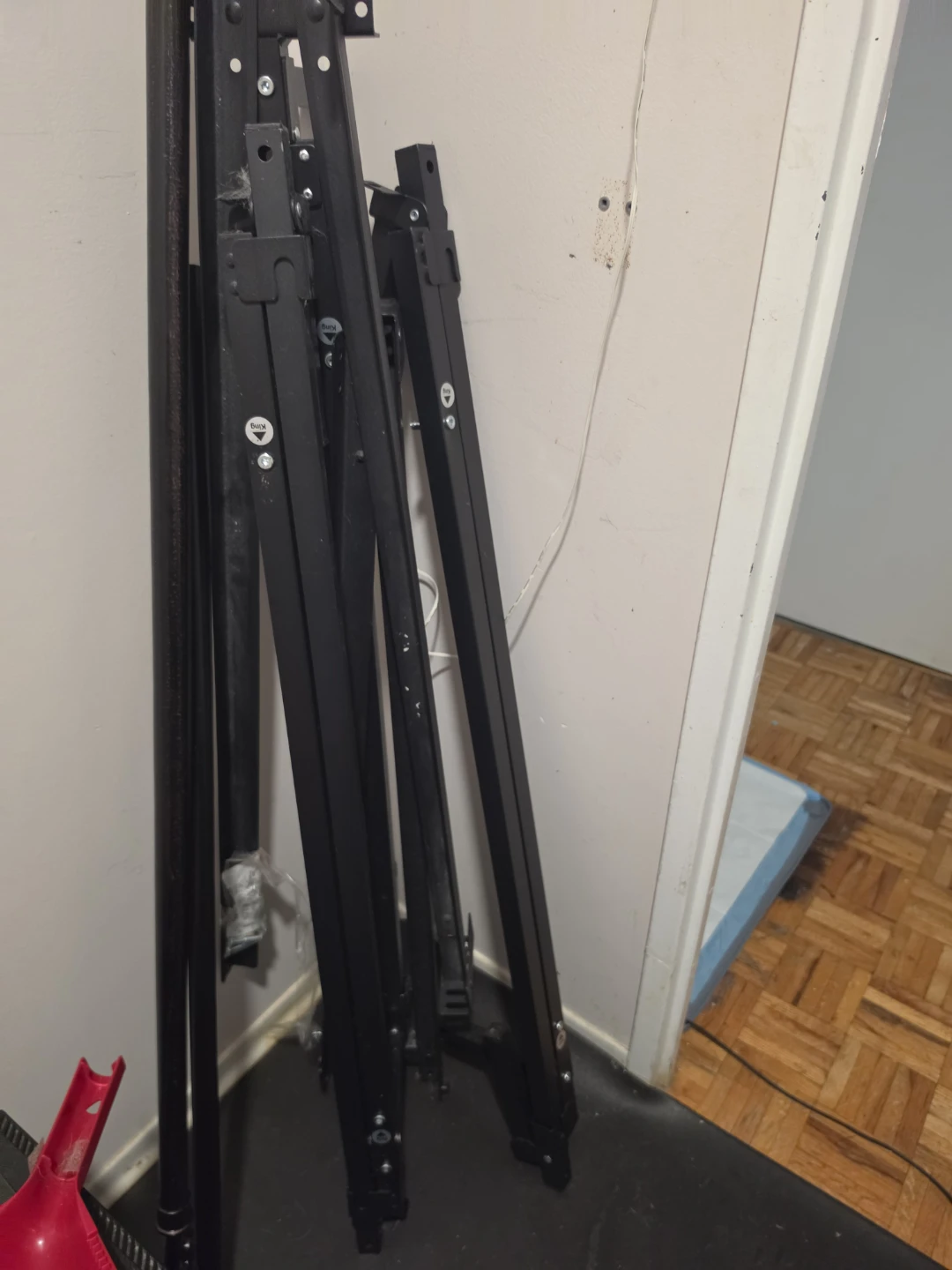 King size metal bed frame