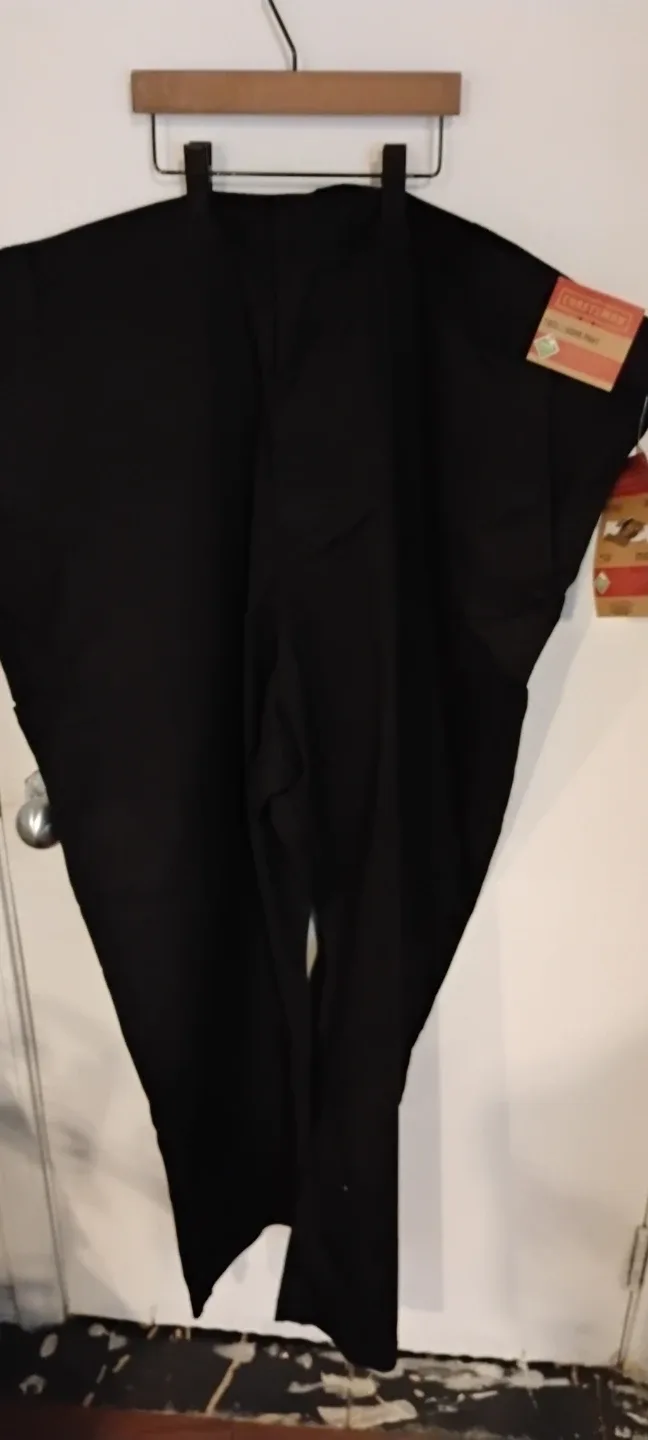 Craftsman Twill Work Pants Black 50x30 - photo 3