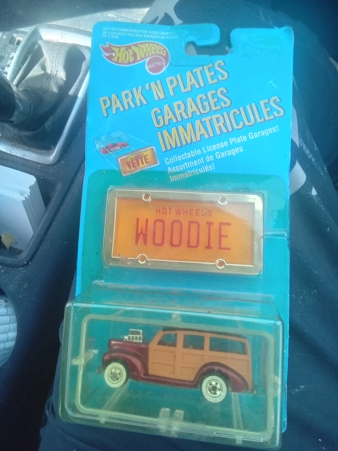 Vintage Hot Wheels Park 'N Plates Woodie Garage