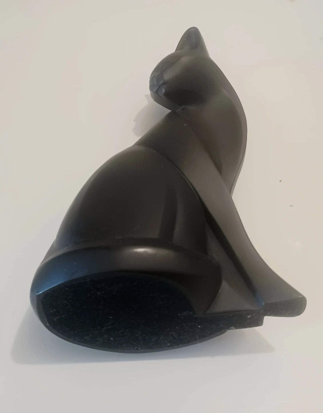 Minimalist Black Cat Figurine - photo 3