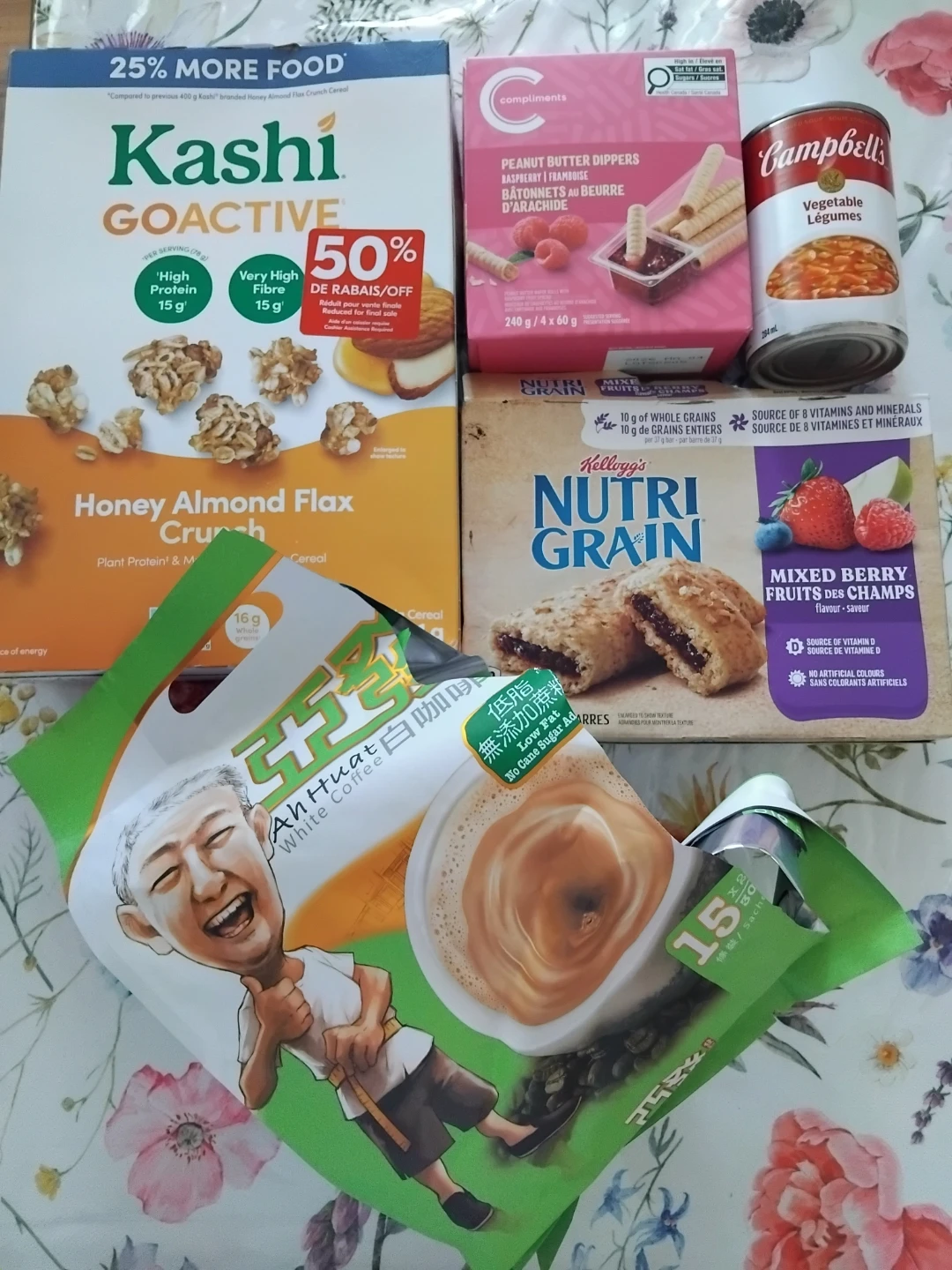 Pantry items- past best before