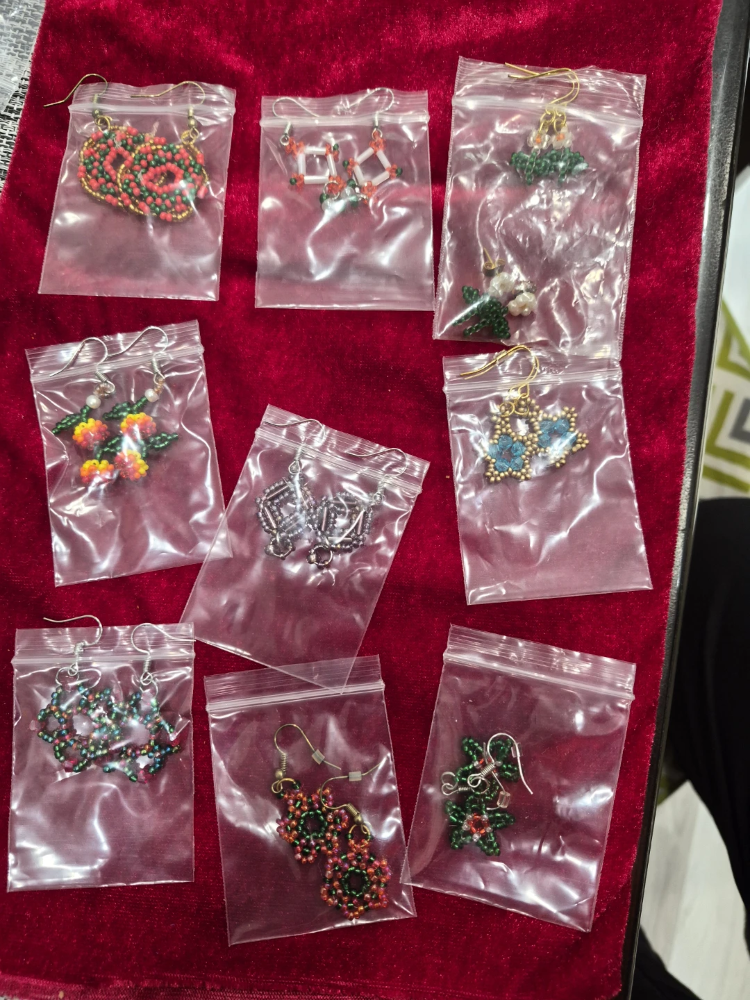 Assorted Beaded Hook Earrings