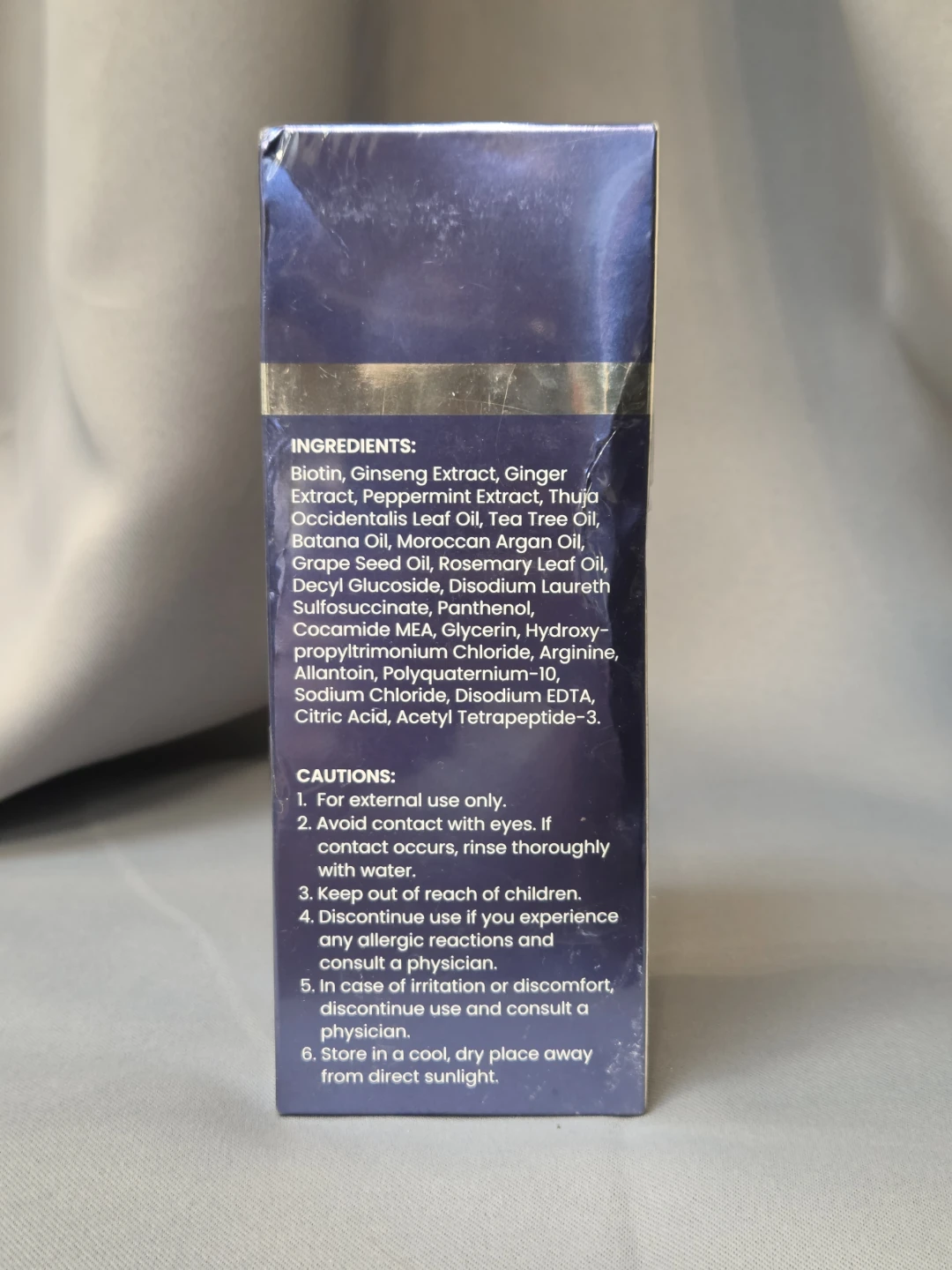 Uttse Men's Hair Growth Biotin Shampoo 300ml - photo 2