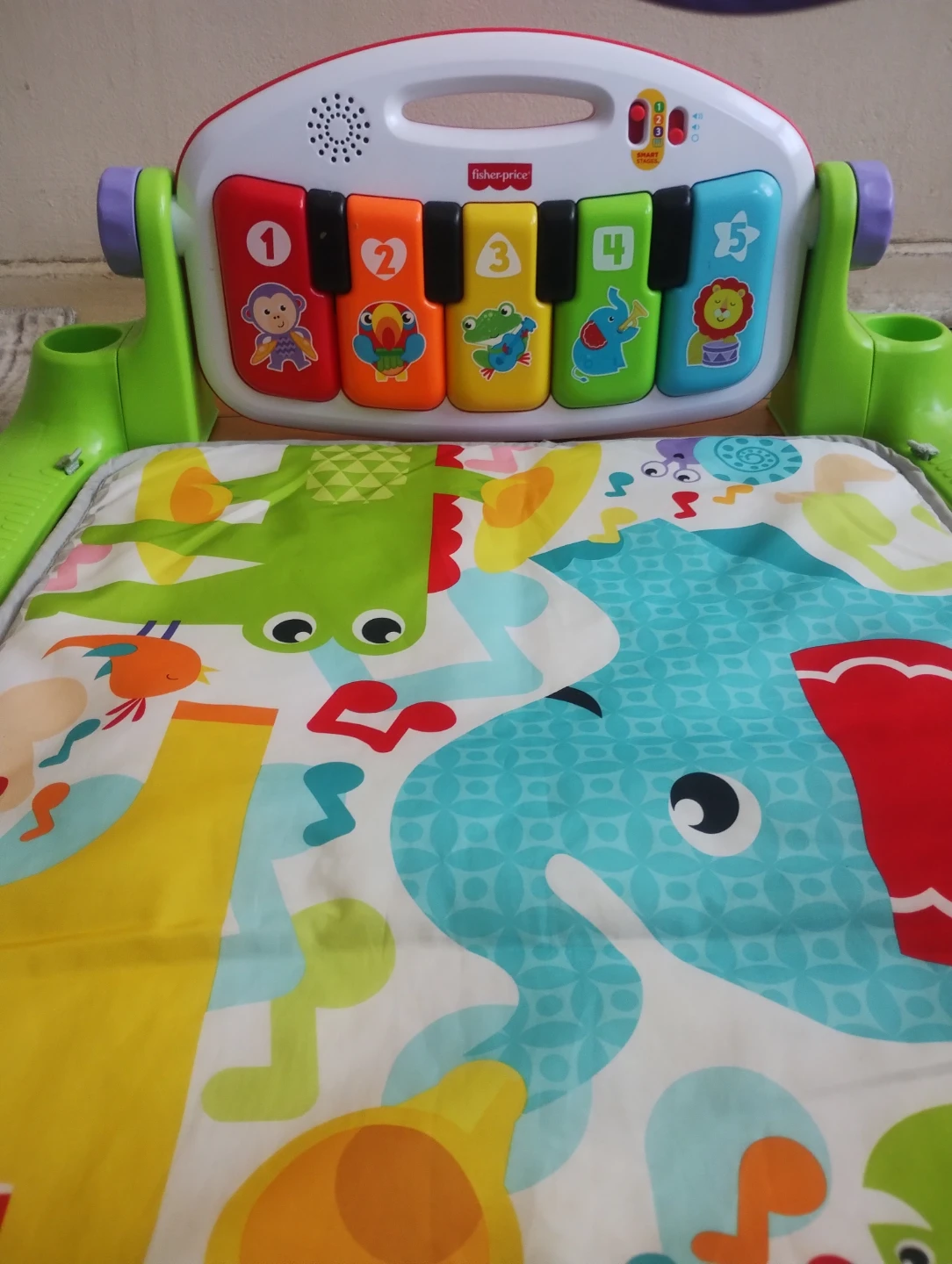 Fisher-Price Kick & Play Piano Gym (Working & Clean) - photo 2