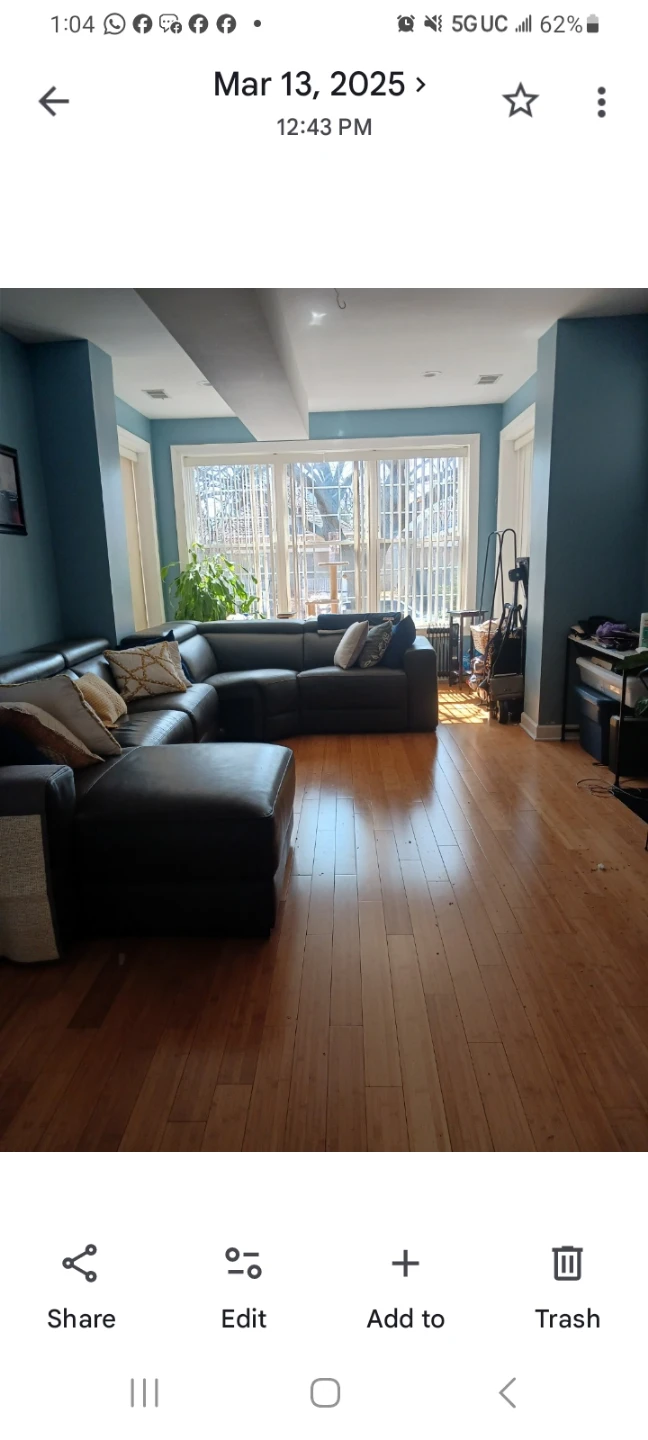Dark Gray Leather Sectional Sofa