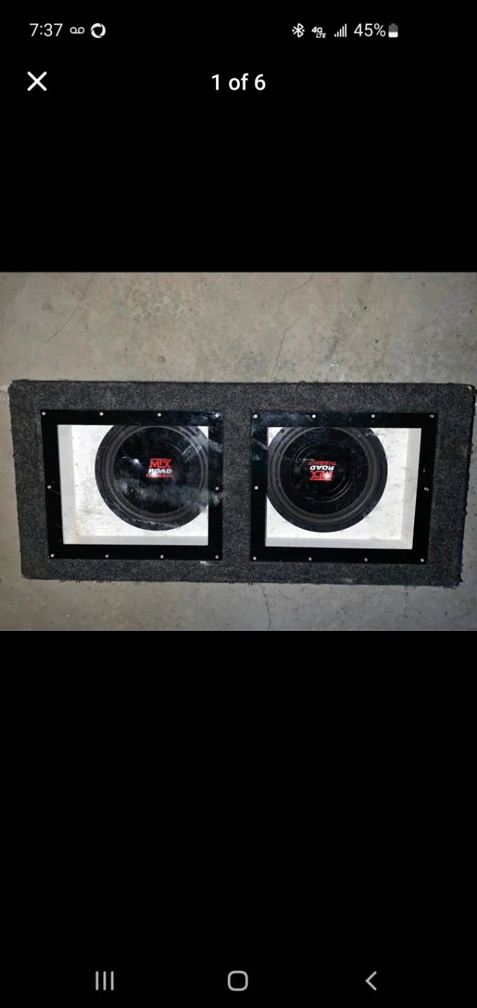 MTX Road Thunder Subwoofer Enclosure