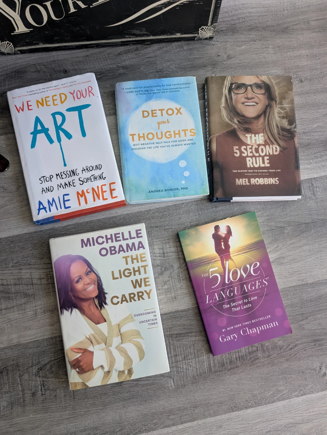 Books Available $5 Each