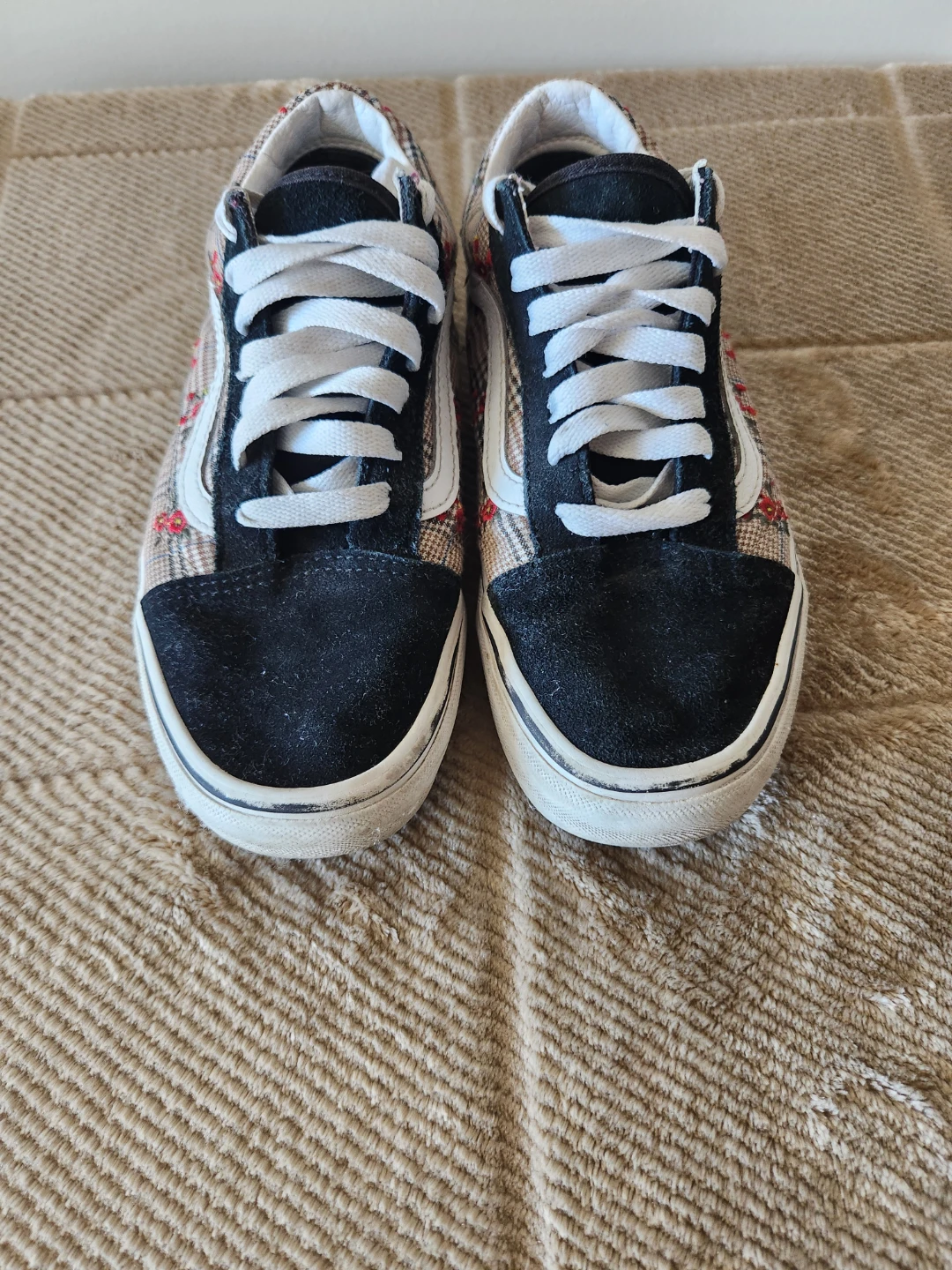 Vans Old Skool Floral Plaid Sneakers - photo 5
