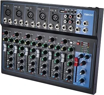 Yaeccc 7-Channel Audio Mixer