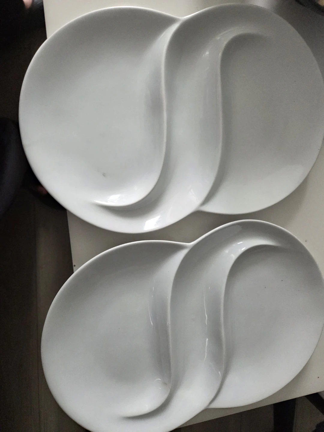 Two Forum Divided Serving Platters - photo 2