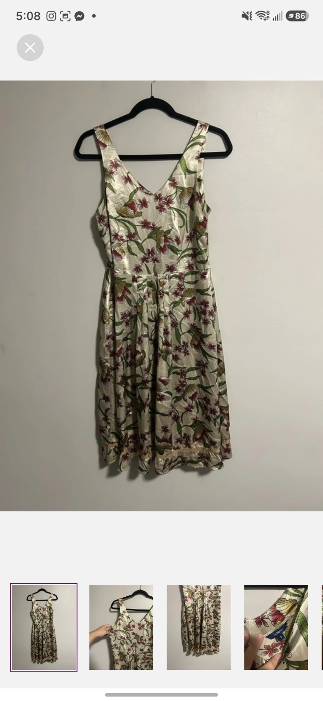 Reitmans floral dress size S