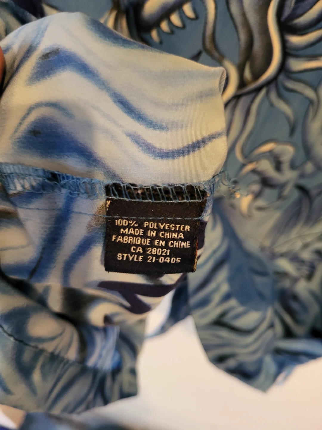 Urban Rags Dragon Print Button-Up Shirt XL - photo 4