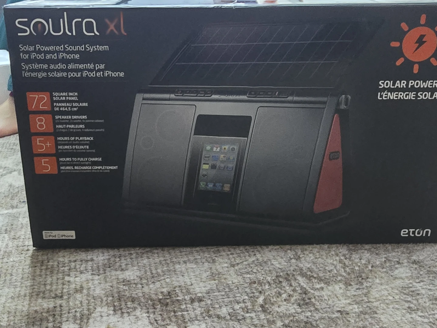 Eton Soulra XL Solar Powered Sound System