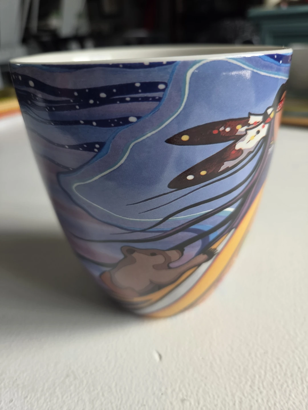Indigenous Art Ceramic Mug - photo 2