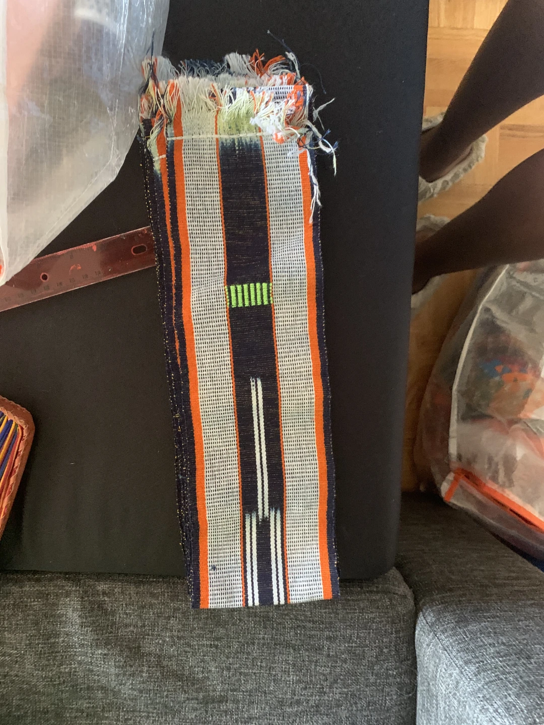Woven Strip Fabric