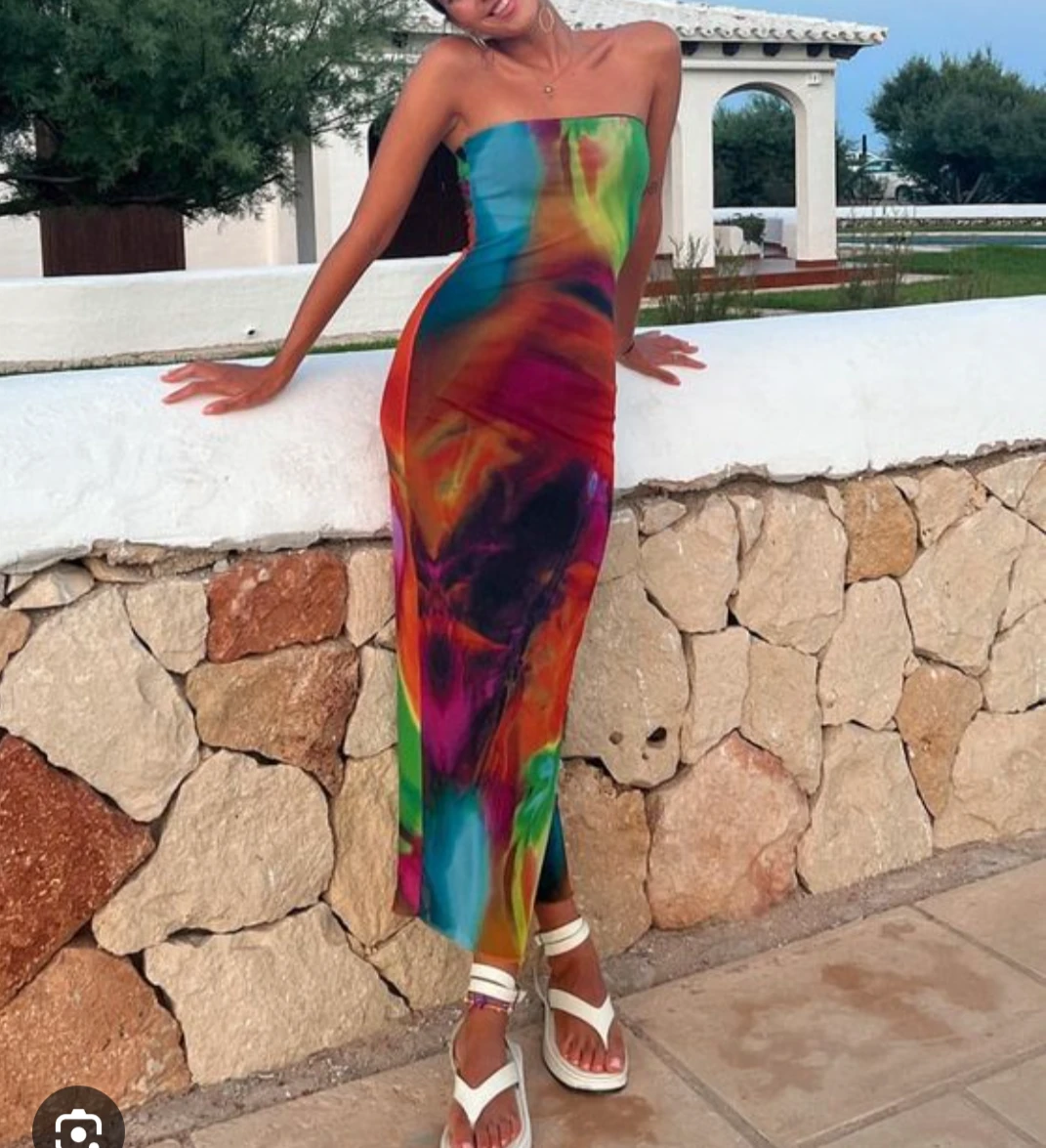 🏈NWOT Zara Mesh Tube Dress