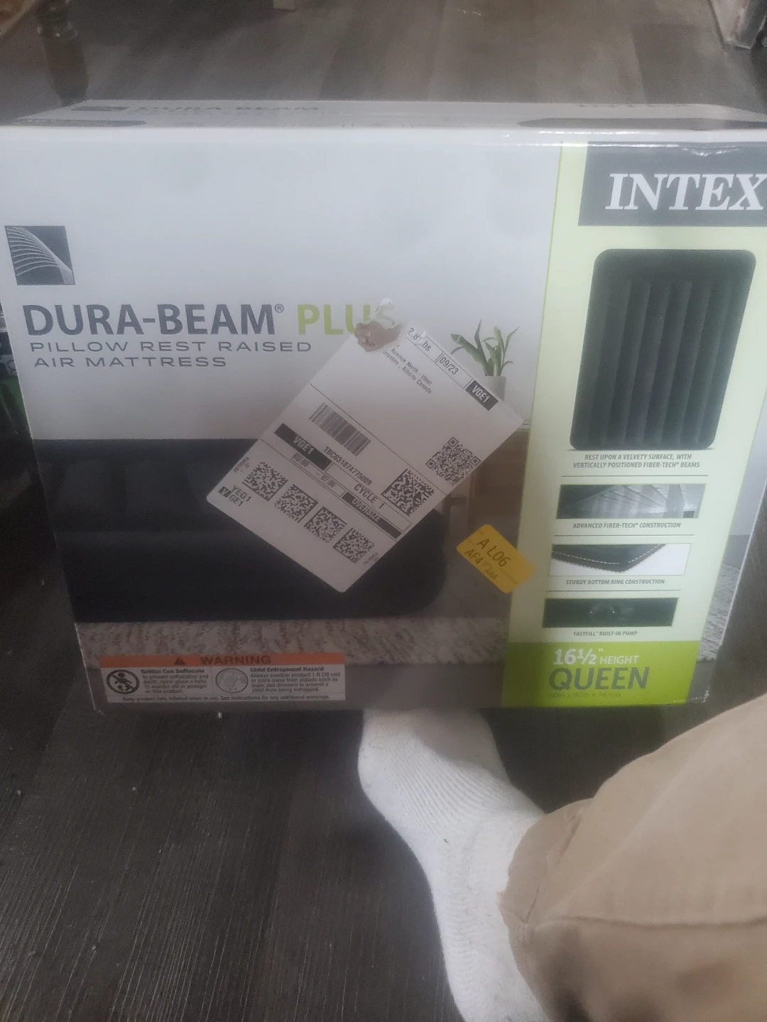 Intex Dura-Beam Plus Queen Air Mattress