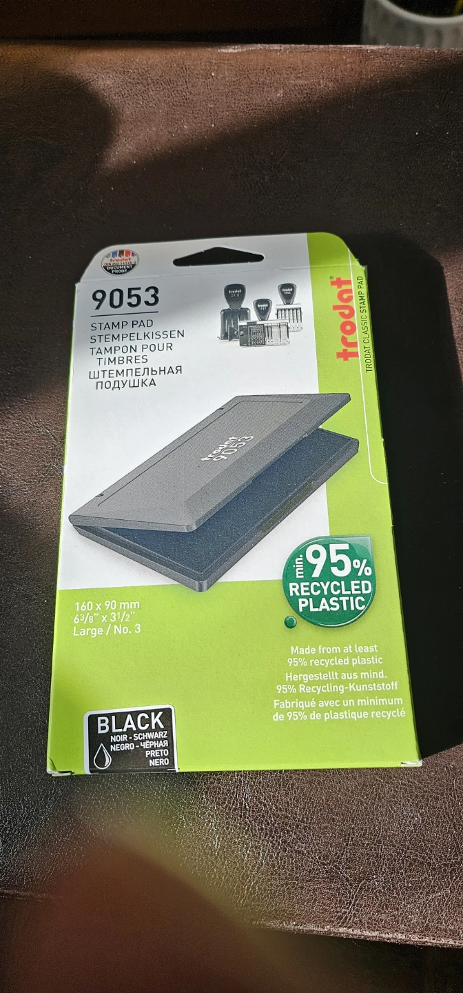 Trodat 9053 Black Stamp Pad