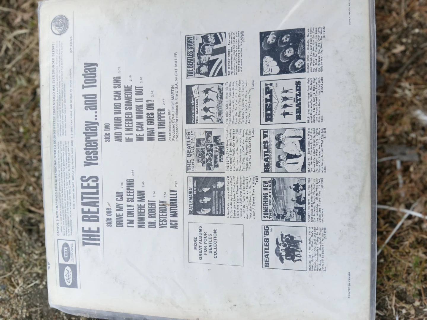 Collection of 8 Vintage The Beatles Vinyl Records - photo 5