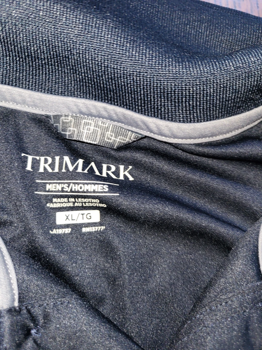 Trimark goeasy Men's Polo Shirt Navy Blue - photo 2