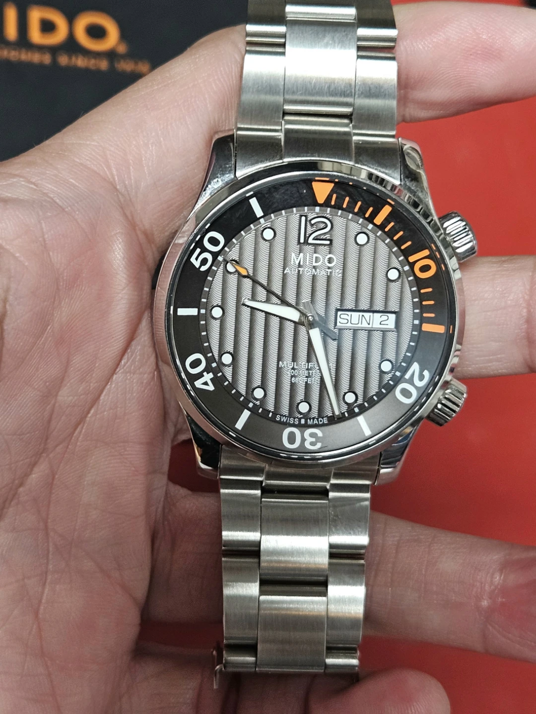 Authentic Multifort Two Crowns 200m Dive Watch M005.930 - photo 2