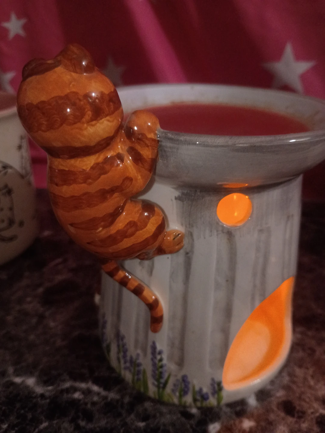 Ceramic Cat Themed Wax Warmer - photo 2