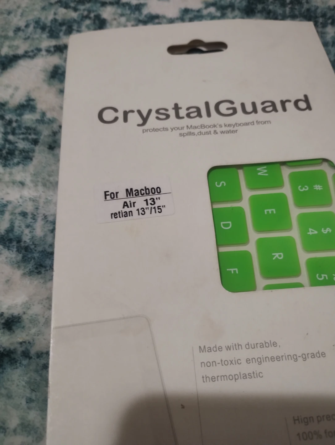 Green Keyboard Cover for MacBook Air 13" (Brand New) - photo 4