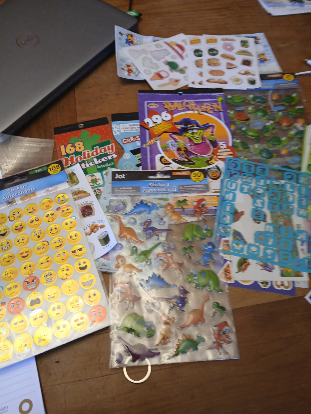 Assorted Sticker Collection
