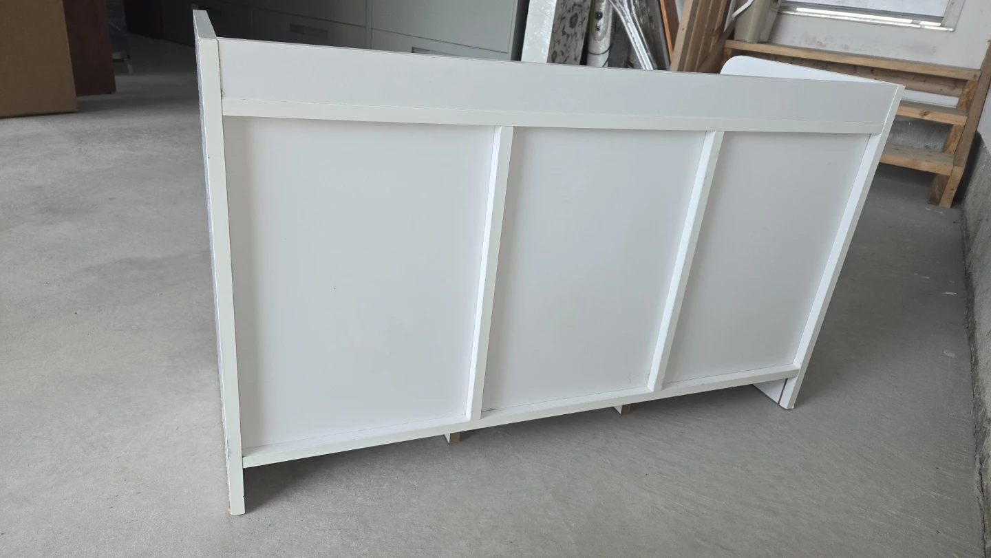White Six-Compartment Storage Unit - photo 2