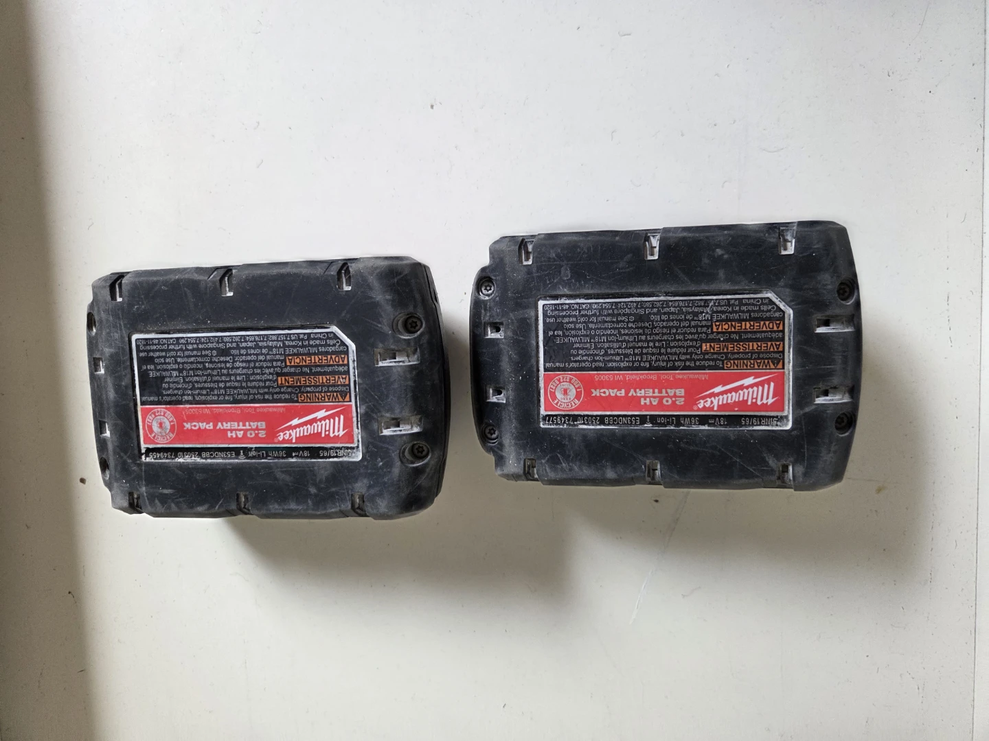 Two Milwaukee M18 Brushless Impact Drivers with Batteries - photo 2