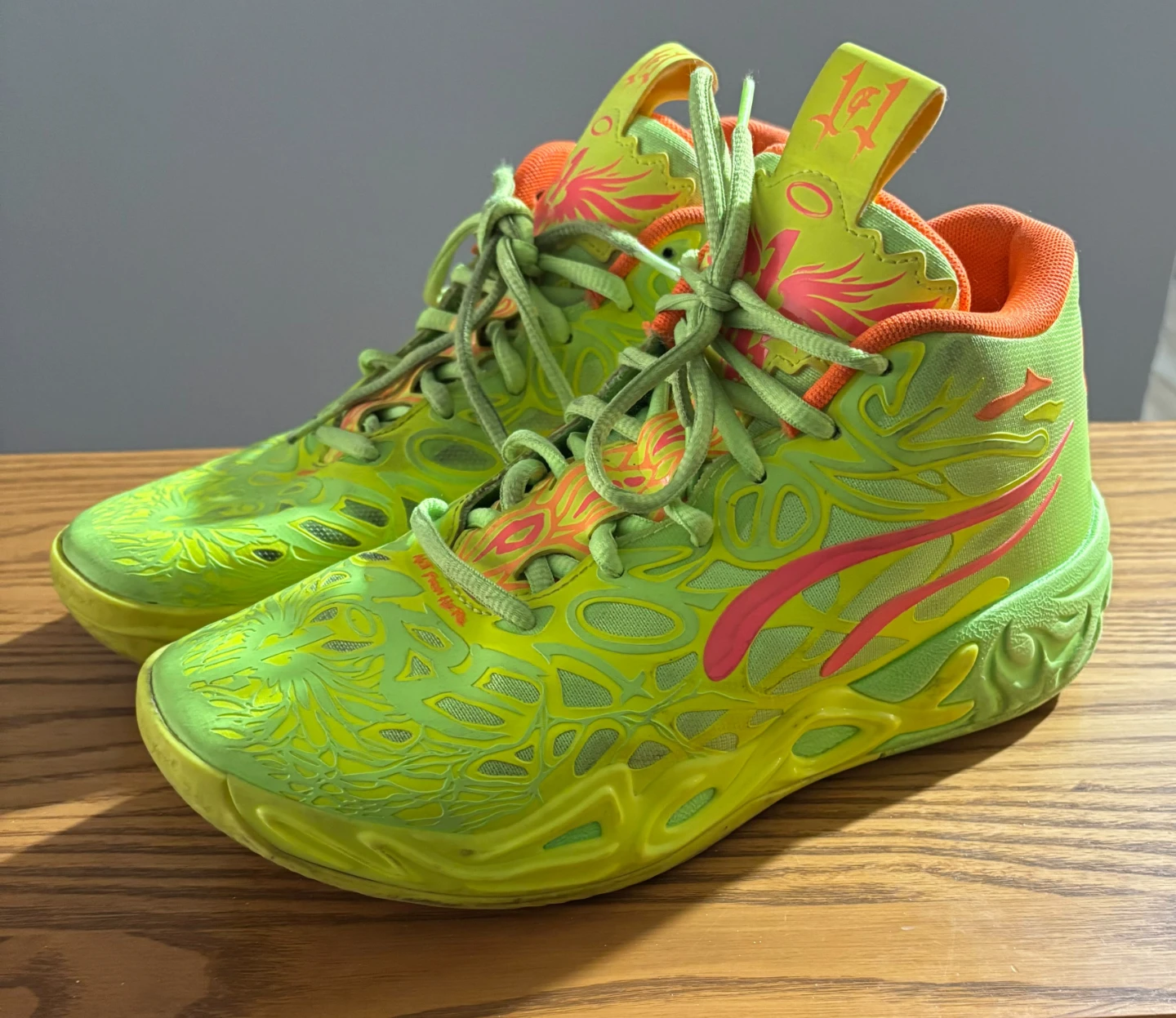 Puma MB.01 Basketball Shoes Neon Green - photo 2
