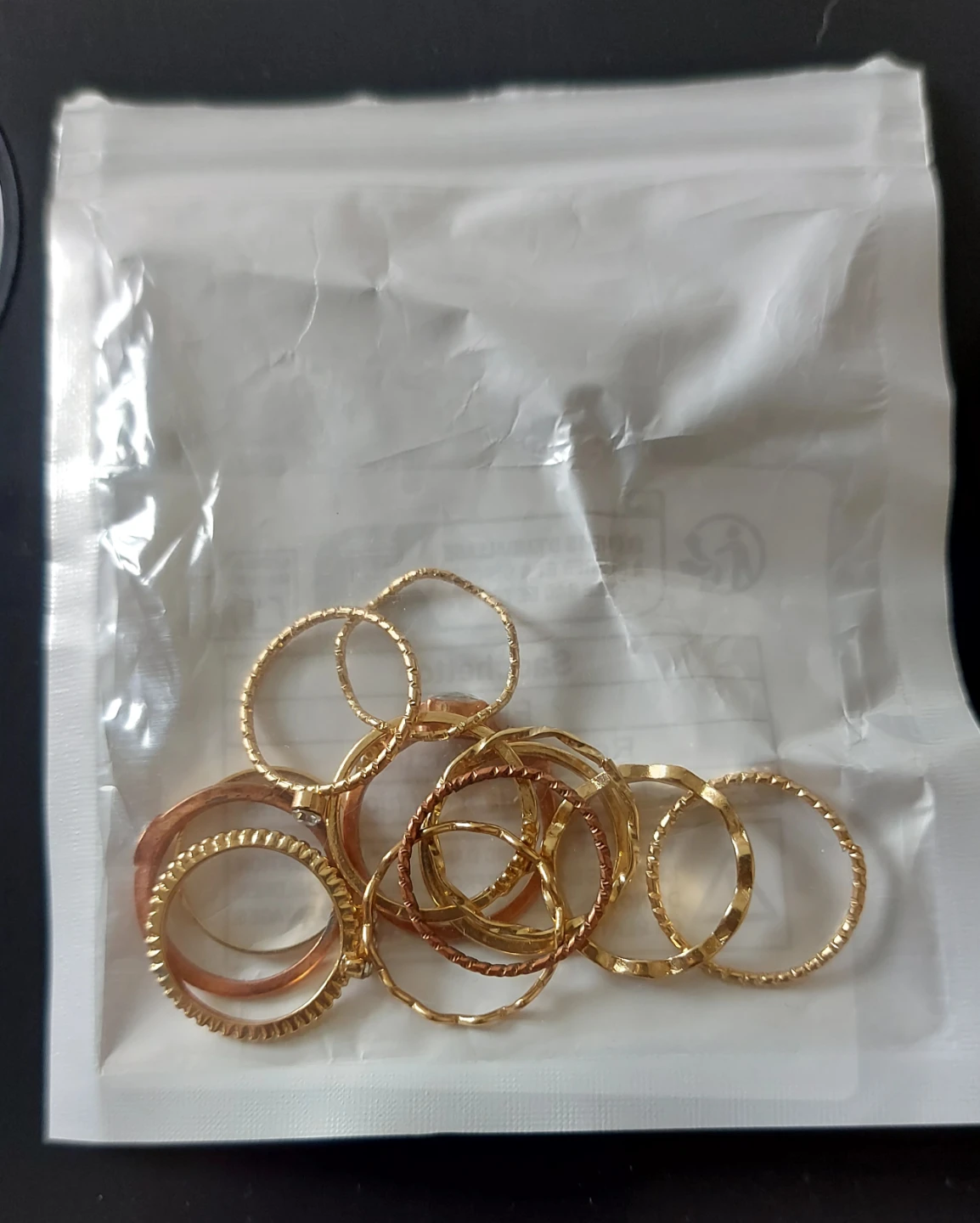 Set of assorted fashion rings - photo 4