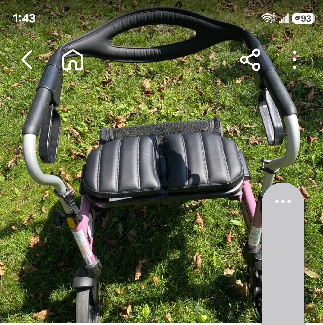 Evolution Walker Rollator Purple - photo 2