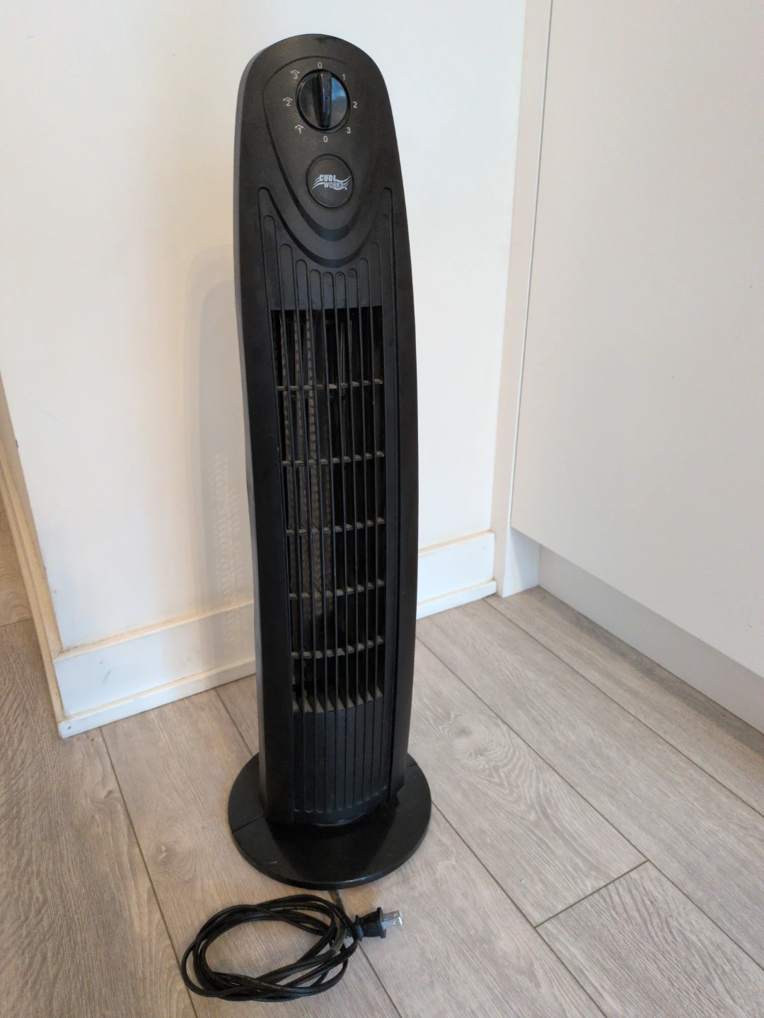 Cool Works black tower fan