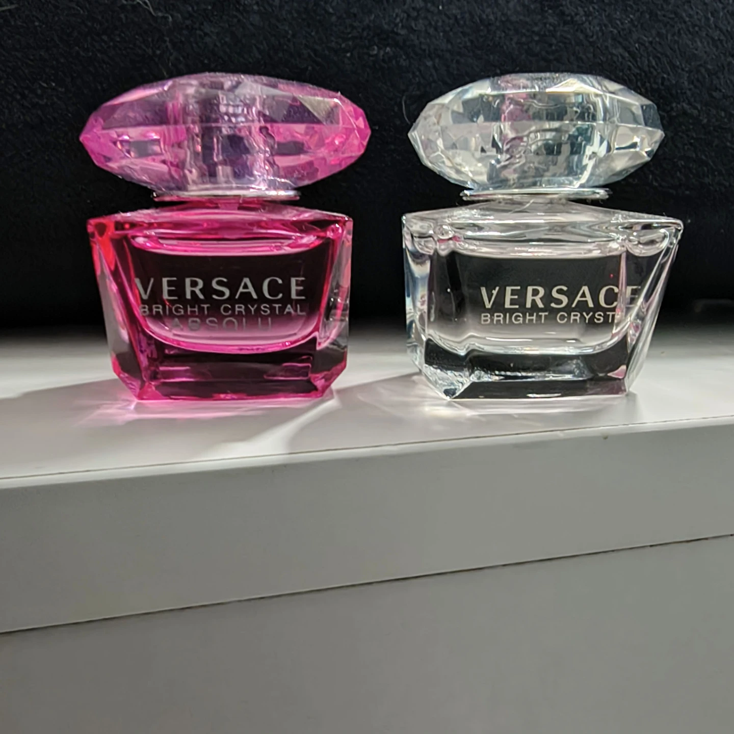 Versace Bright Crystal & Absolu Fragrances (5ml)