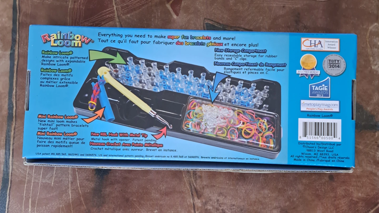 Rainbow Loom Rubber Band Crafting Kit - photo 2