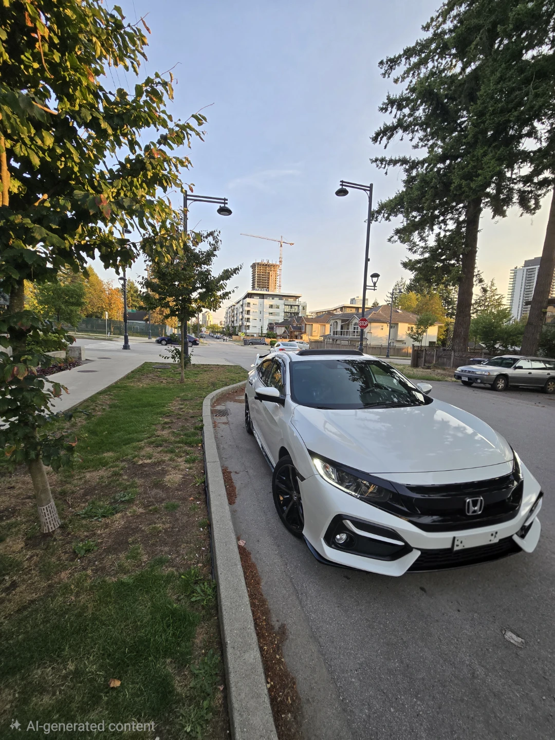 2020 Honda Civic hatchback sport with spoiler - photo 5