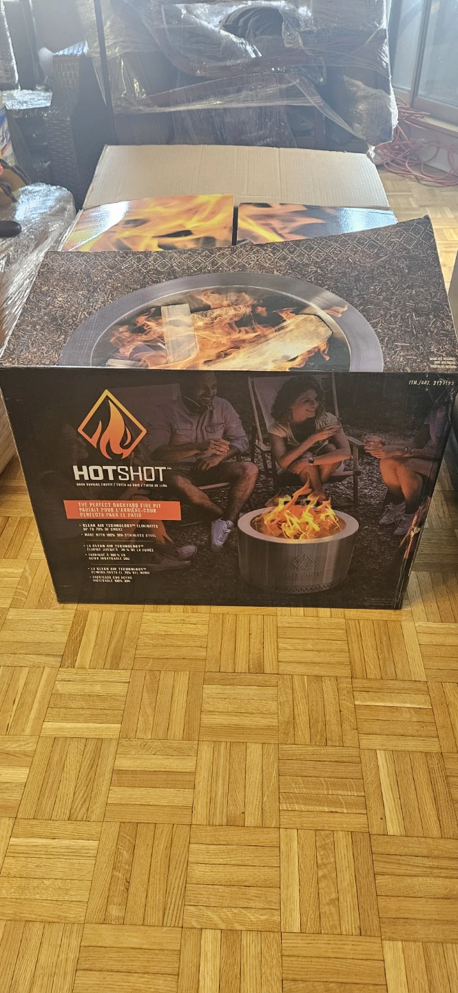 Hotshot Portable Backyard Fire Pit from Costco - photo 4