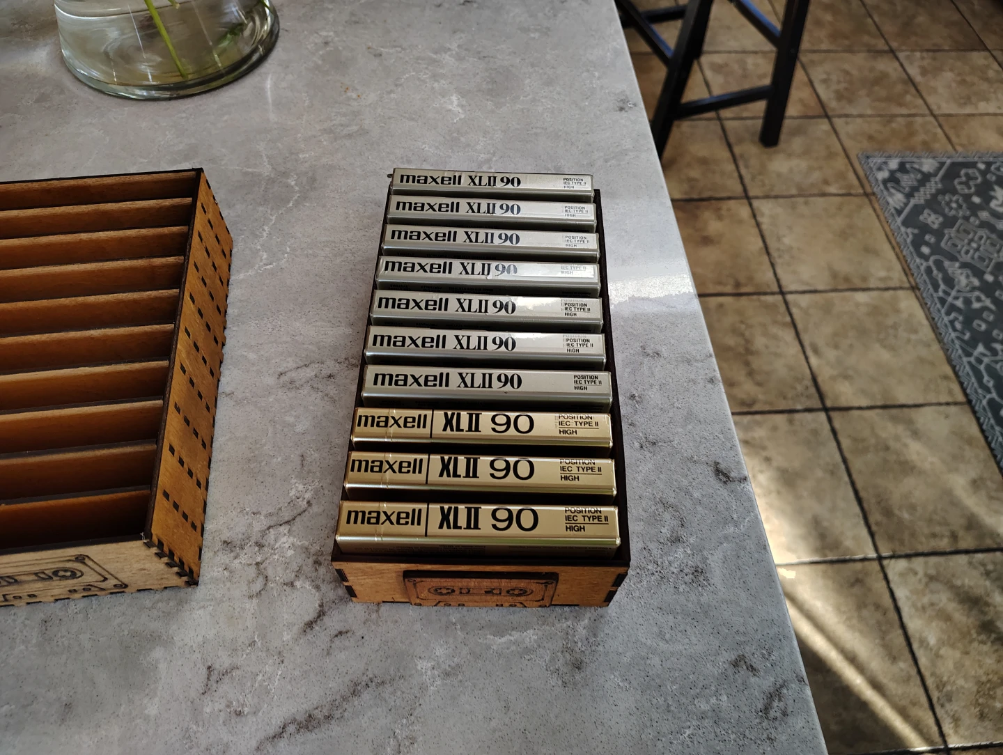 Custom Wooden Cassette Tape Storage Holders - photo 4