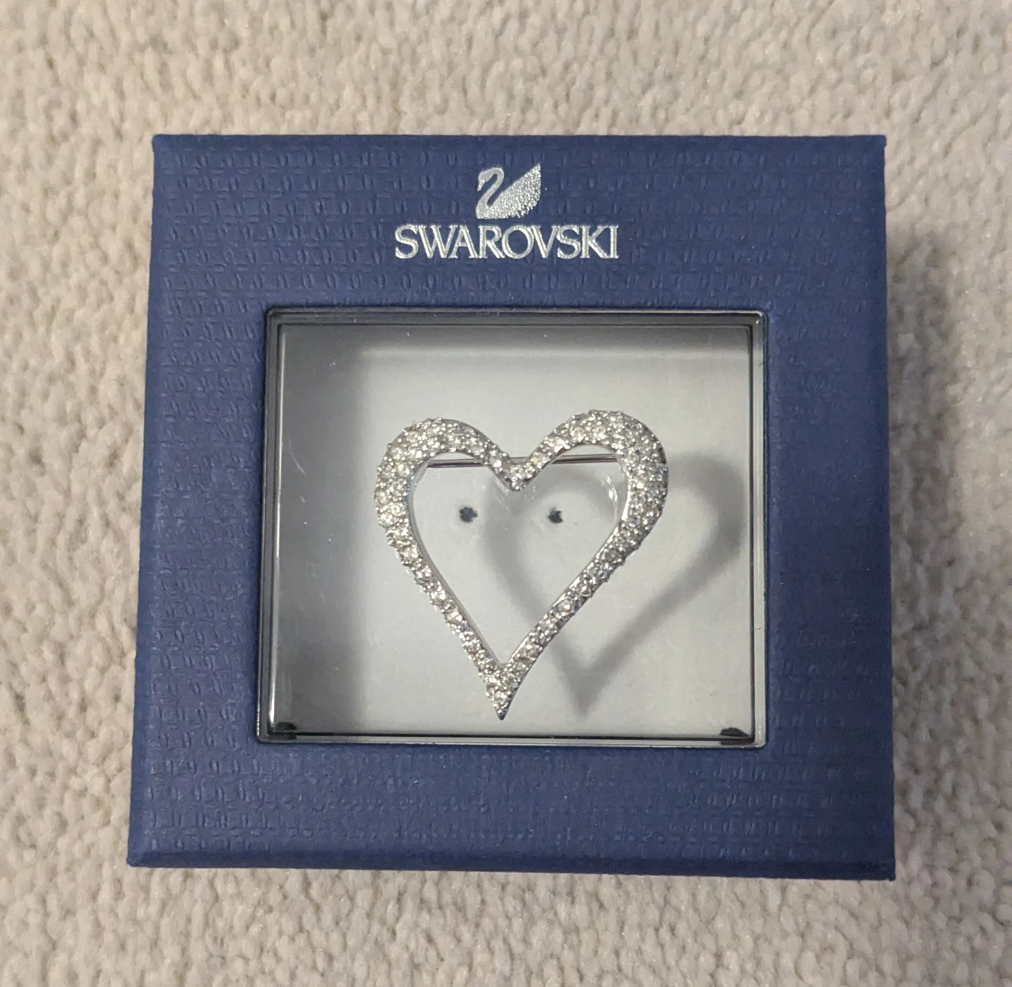 Swarovski Heart Brooch - photo 2