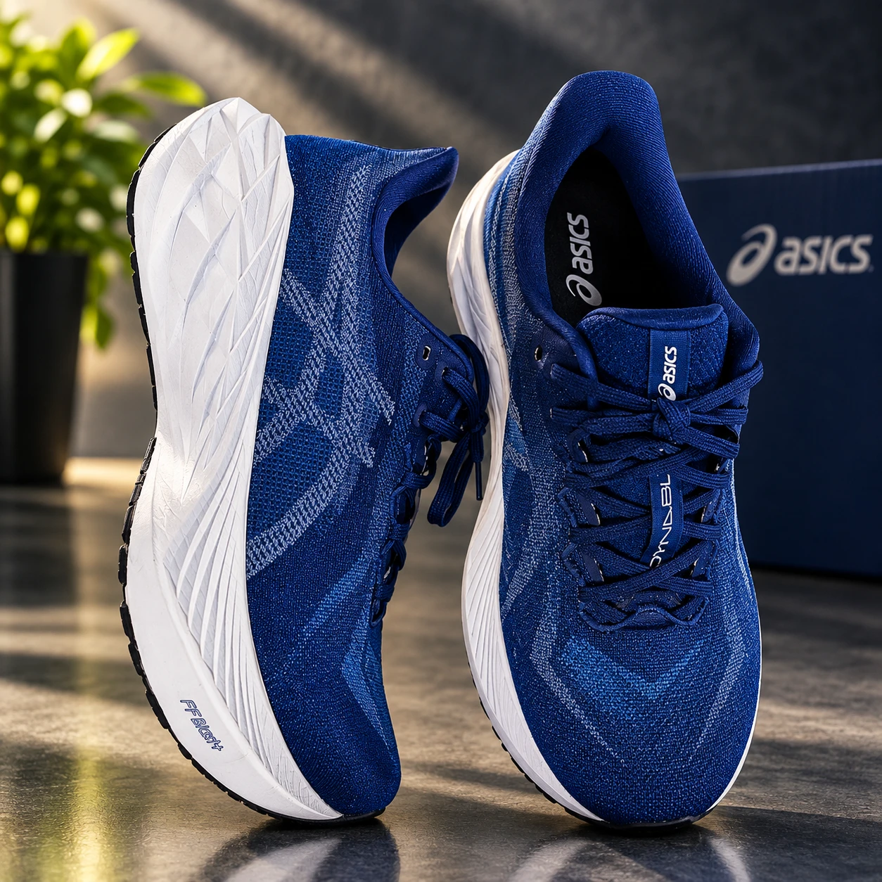 Asics Dynablast Running Shoes - Blue