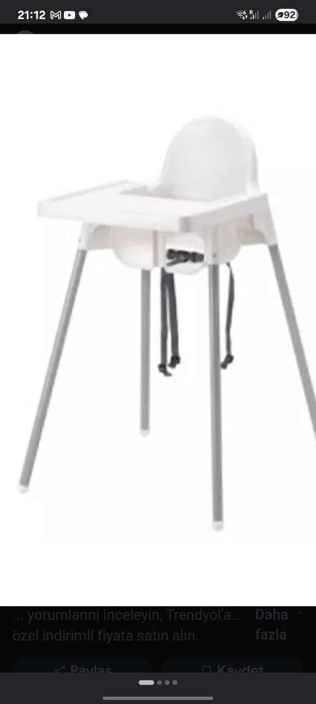 IKEA Antilop High Chair White