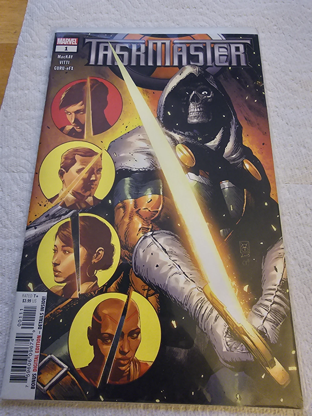 Taskmaster #1 Marvel Comic Book