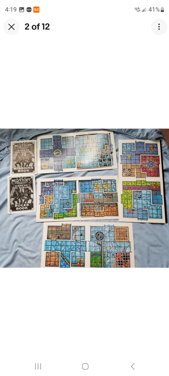 Mutant Chronicles: Siege of the Citadel Board Game - photo 2