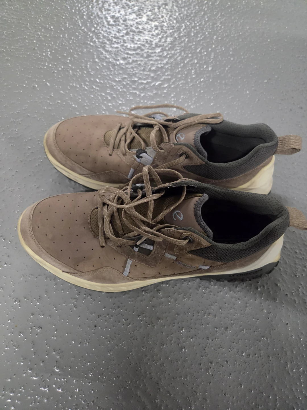 ECCO Brown Leather Sneakers - photo 2